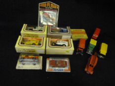 Box containing Various Lledo and other Matchbox Cars