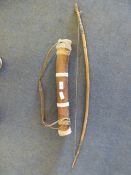 Native Bow and Arrows