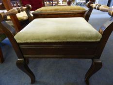 Mahogany Piano Stool