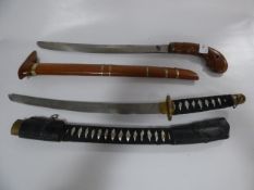 Pair of Oriental Swords