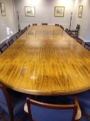 *Large Board Room Table 25ft x 6ft - Rosewood