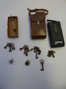 Kodak Camera in Case, Keys, Ect