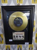 Framed Gold Disc 