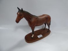 Doulton Horse on Plinth