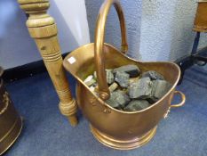 Copper Coal Scuttle