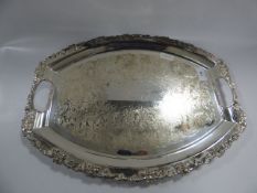 Decorative Silver Plated Tray