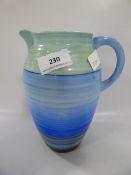 Blue & Black Shelley Jug