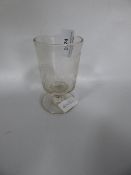 Small Goblet Commemorating The Victoria Hall Disaster Fund 1883