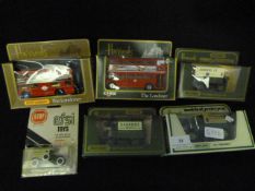 Collection of Diecast Harrods Toy Buses etc