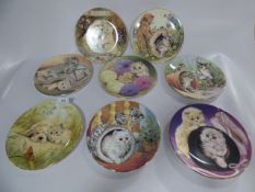 Set of Royal Worcester Animal Plates