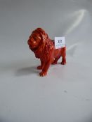 Royal Worcester Orange Lion