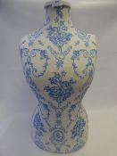Upholstered Lady's Bust