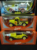 3 Collectable Large Scale Coca Cola and Pepsi Cola Cars