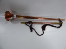 Copper Hunting Horn
