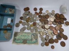 Container of Old Coinage