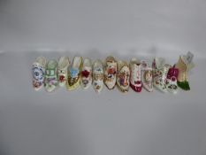Collection of China Shoes - Worcester - Ainsley etc