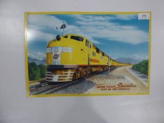 Tin Sign - Union Pacific