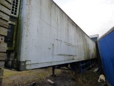 Tri Axel Fully Insulated 40ft Trailer with Thermo King SB111 Refrigeration Unit - CONTENTS NOT