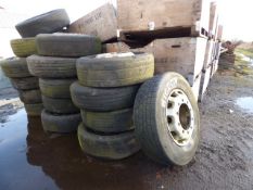 20 Assorted Commercial Alloy Wheels