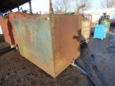 500 Gallon Steel Oil Storage Tank