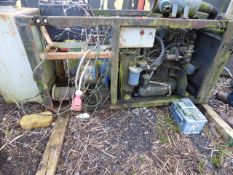 Diesel Driven Aprrox 15KVA Generator with Isuzu 4 Cylinder Engine Both Single and 3 Phase