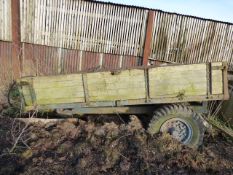 Single Axel Agricultural Trailer