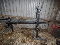 York Fitness 6605 Weight Training Bench