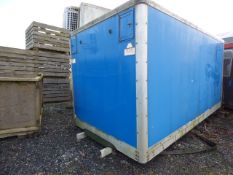 MTE Aluminium and GRP Lorry Back with Aluminium Tail Lift Daylight Roof and Roller Shutter Door