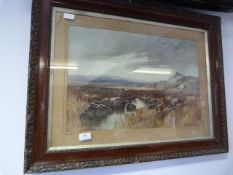Framed Print Depicting A Landscape