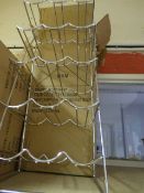 Chrome 15 Bottle Wine Rack