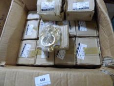 *Box containing Brass Lion Head Door Knockers