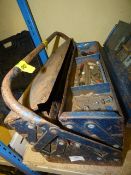 Blue Cantilever Tool Box & Contents