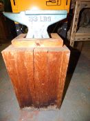 Anvil Mounted on Block