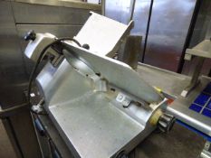 Polished Aluminium Meat Slicer