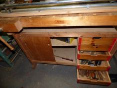 Sjobergs Joiners Work Bench complete with Drawers and contents