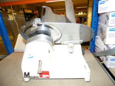 *Metcalfe Enamel Meat Slicer