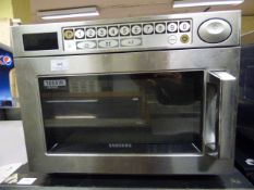 *Samsung Commercial Microwave Oven Model CM1029