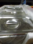 *Stainless Steel Counter Top 3 Pot Bain Marie