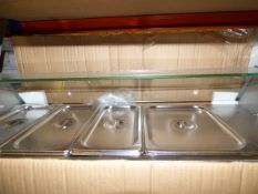 *Stainless Steel 4 Deck Table Top Heated Unit REF 412