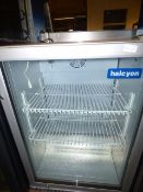 *Halcyon Undercounter Single Door Bottle Cooler - Silver