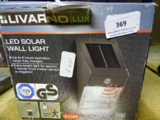 LED Solar Wall Light