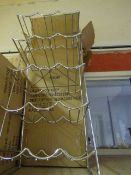 Chrome 15 Bottle Wine Rack