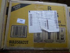 Box Containing 24 Branded Bulmers Glasses