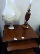 Nest of 3 Tables & 2 Table Lamps