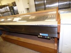 *Stainless Steel & Timber Refrigerated Salad Bar with Simulated Granite Top