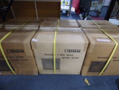 *6 Pairs of Detachable 2 Way Stereo Speaker Systems