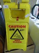 3 Wet Floor Signs