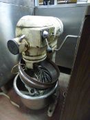 *Crypto Peerless 20 Quarts Single Phase Mixer - Bowl - Beaters & Tools