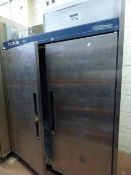 *Williams Model MG2TSS Stainless Steel Double Door Refrigerator - Untested