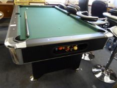 *Pool Table with Balls - Cues and Accessories